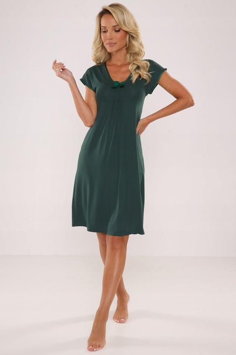 Koszula Nocna Damska Koszulka De Lafense Klasyczna Podomka z Wiskozy