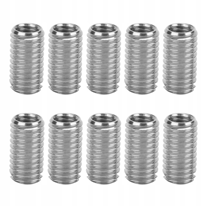 TULEJKI DO NAPRAWY GWINTU M6X1,0 M8X1,25 REDUKCJA 15mm STAL NIERDZEWNA