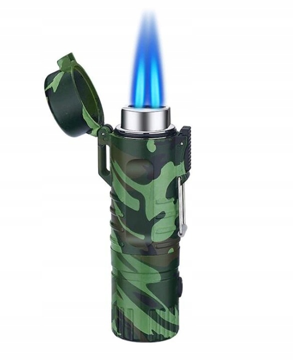 Taktyczna ZAPALNICZKA żarowa USB LATARKA (I160)