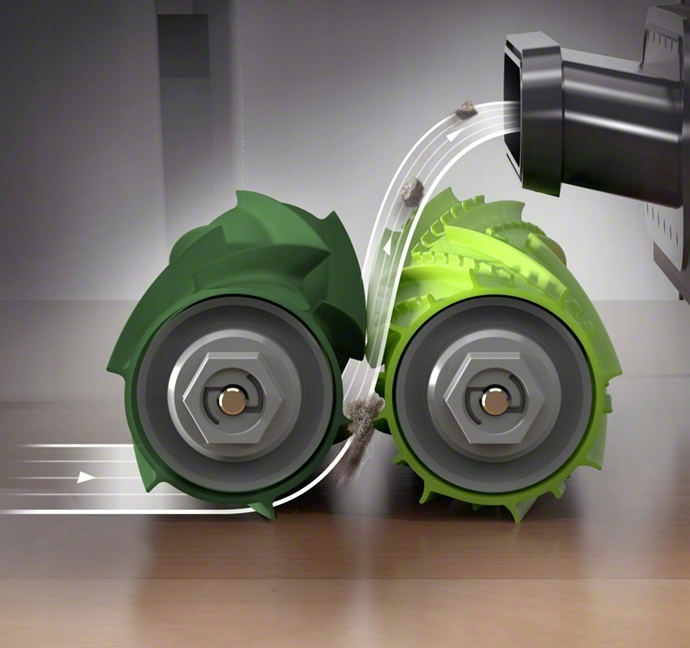 Szczotki Gumowe iRobot Roomba e, i, j, Combo j, 10 MAX ORYGINALNE 2