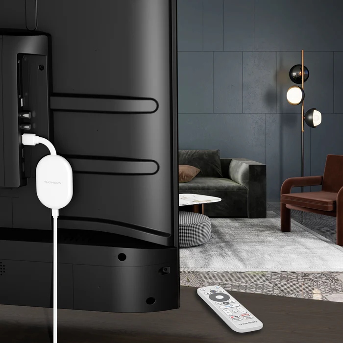 TV Stick THOMSON Cast 150 SMART TV 4K Google TV ANDROID Box Chromecast