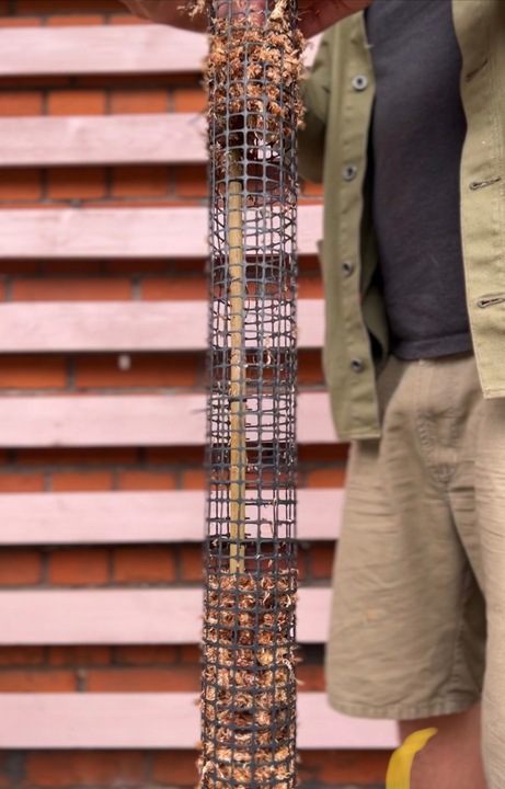 Palik z mchu 60cm sphagnum Podpora do roślin