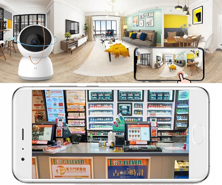 KAMERA IMILAB niania monitoring 1296P 360 A1