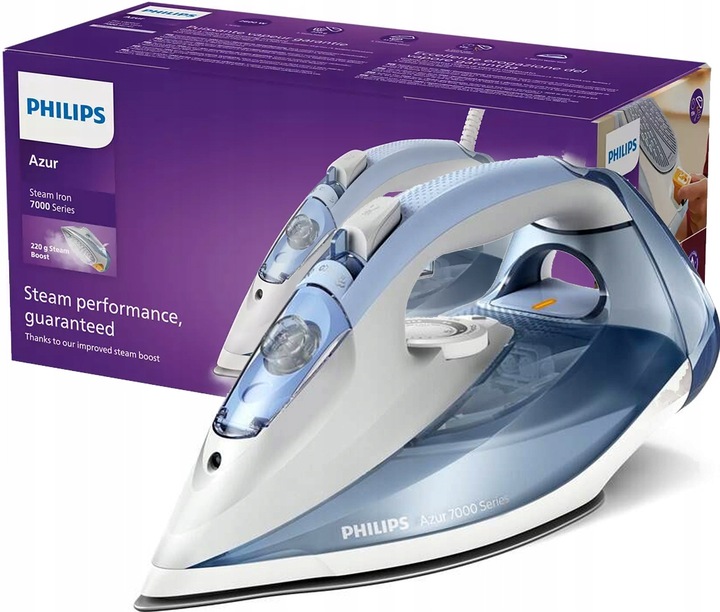 ŻELAZKO PAROWE PHILIPS AZUR DST7011/20 Series 7000 2600W