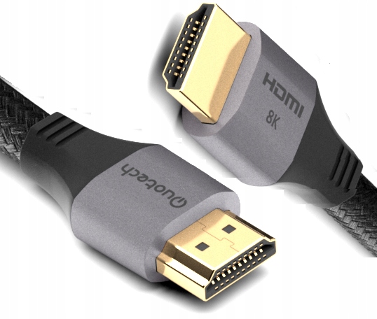 Kabel HDMI 2.1 8K Ultra High Speed QUOTECH 2.5m