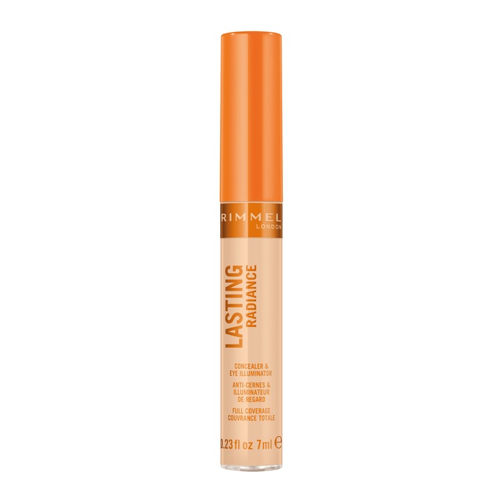 Rimmel London Lasting Radiance 7 ml dla kobiet Korektor 010 Ivory