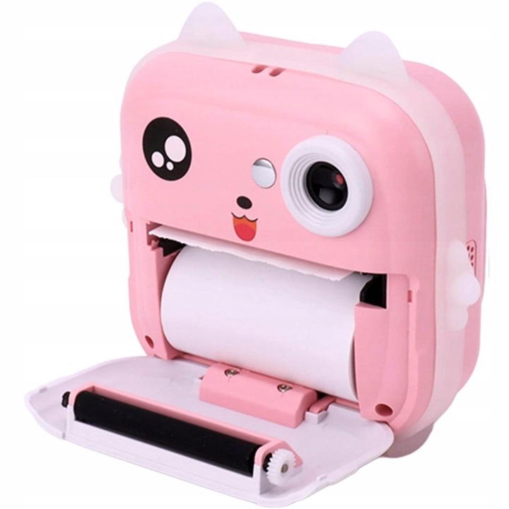 Aparat natychmiastowy Drukuś 2.0 mini aparat drukarka+ 3 rolki | 2 KOLORY