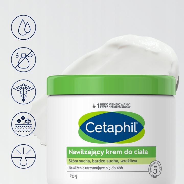 Cetaphil Krem nawilżający do ciała 453g.
