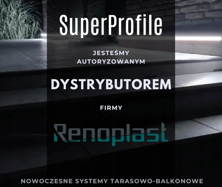 Profil schodowy V1 Aluminiowy Renoplast