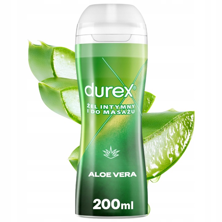 DUREX PLAY 2w1 Nawilżający Żel z Aloesem RELAKSUJĄCY 200 ml Do Masażu Sexu