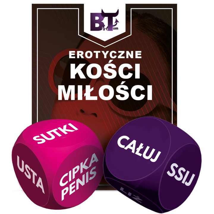 Zestaw Na Prezent, Gra Erotyczna dla Par + Kości Miłości + Wibrator