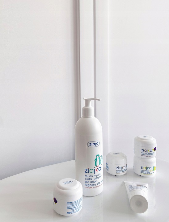 Ziajka żel do mycia ciała i włosów dla dzieci