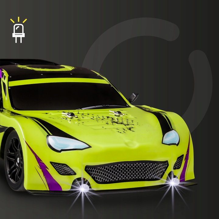 Samochód Auto RC DRIFT DRIFTING do DRIFTU STEROWANY 1:16 20km/h od 3 lat +