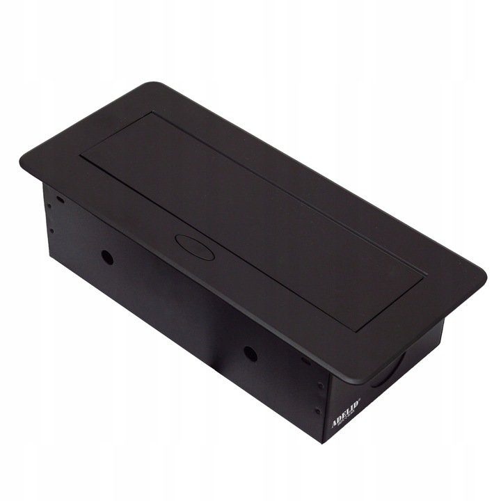 GNIAZDO CHOWANE W BLAT NABLATOWE + 2 USB GNIAZDKO