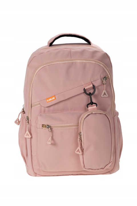 PLECAK damski męski SZKOŁA 25L LEKKI PODRÓŻNY TURYSTYCZNY różowy POJEMNY
