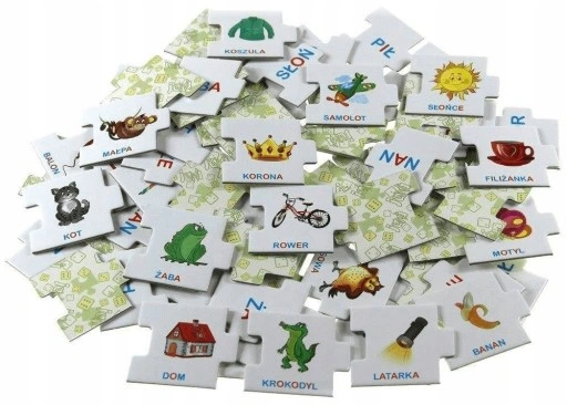 Gra dla 6 Latka Sylaby EDUKACYJNA Logiczna ZABAWA