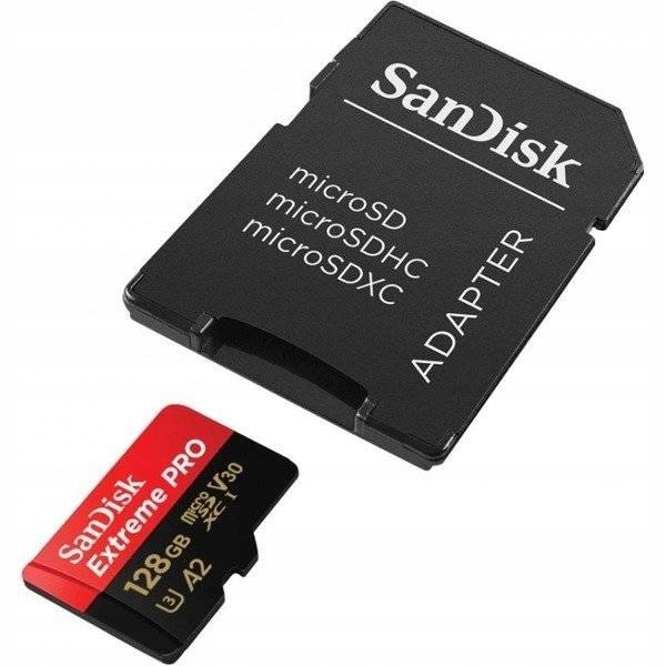 Karta pamięci SanDisk Extreme PRO microSDXC 128 GB
