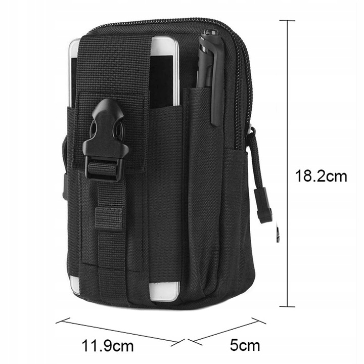 ZESTAW SASZETKA NERKA TAKTYCZNA + PAS WOJSKOWY Koanni