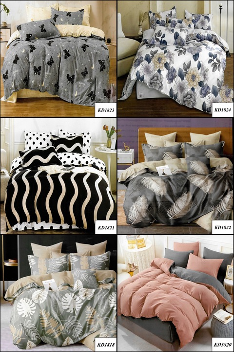 DWUSTRONNA POŚCIEL 100% BAWEŁNA 180X200 + 2 POSZEWKI 70x80 JESIENNA