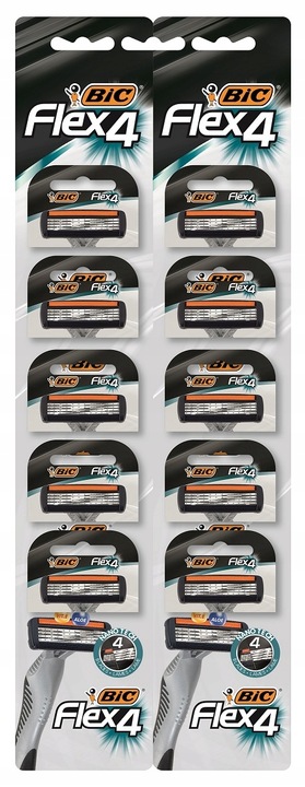 10x Maszynka do golenia Bic Flex 4