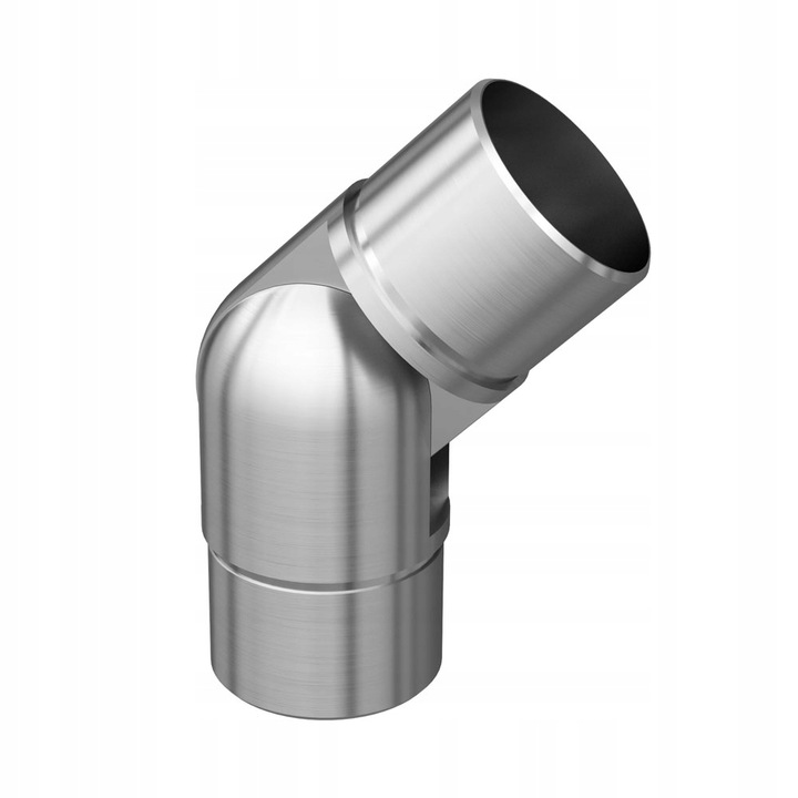 Kolano przegubowe dla Ø42,4 x 2,0 mm, model 0302, stal nierdzewna AISI