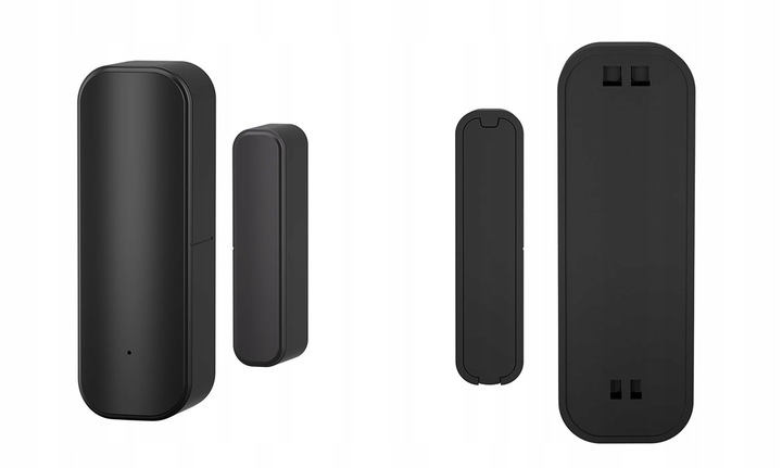 Czujnik otwarcia drzwi i okna WIFI TUYA SMART CZARNY kontaktron na