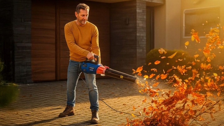 DMUCHAWA OGRODOWA MOCNA DMUCHAWA DO LISCI 3500W PORĘCZNA LEKKA