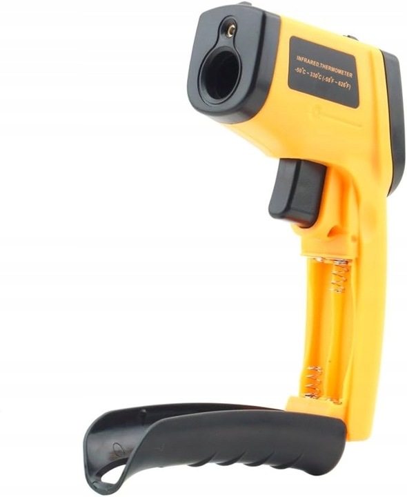 PIROMETR TERMOMETR BEZKONTAKTOWY LASEROWY BEZDOTYKOWY PODCZERWIEŃ -50 +400C