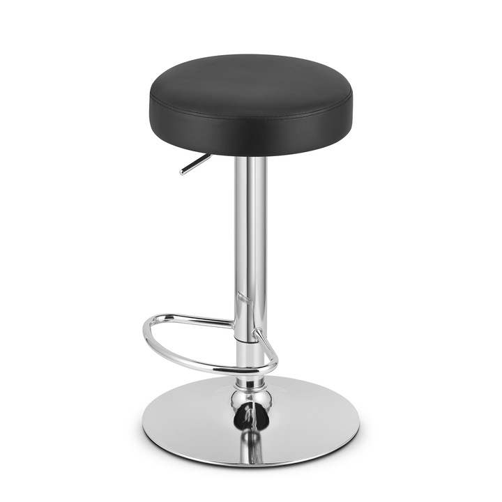 Hoker Krzesło Obrotowe Regulowane Ekoskóra Do Kuchni Salonu GEKO