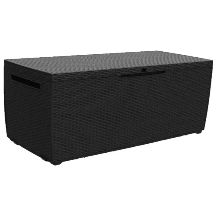 Skrzynia ogrodowa technorattan Keter Capri 305l antracytowa