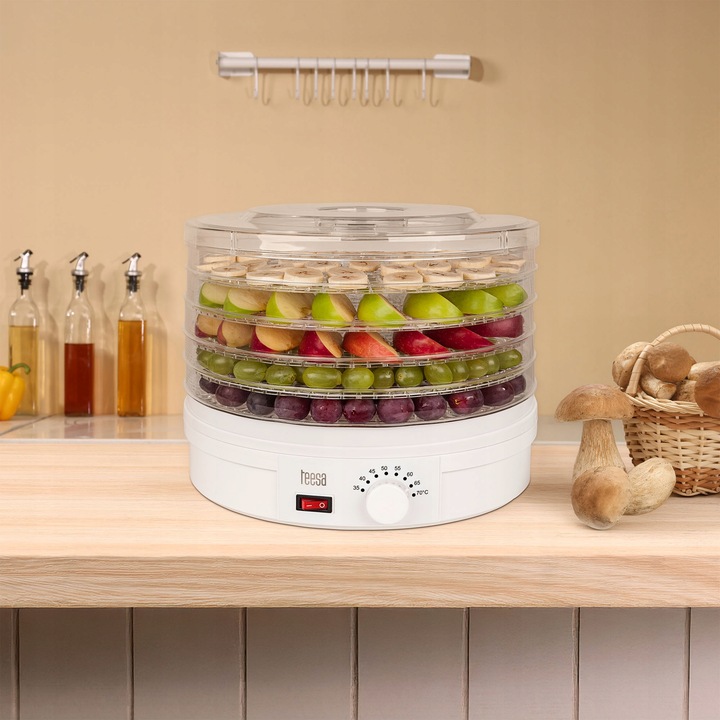 Suszarka spożywcza do grzybów warzyw owoców ziół 250W Teesa
