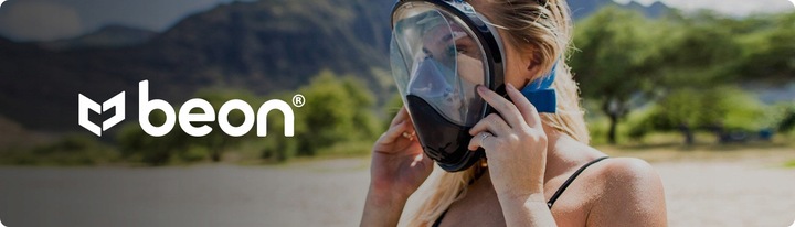 MASKA DO NURKOWANIA SNORKELINGU PEŁNOTWARZOWA DLA DOROSŁYCH DO WODY L/XL