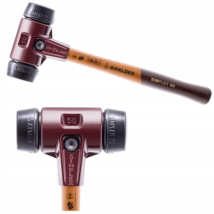 SIMPLEX 80 MŁOTEK BRUKARSKI 80mm GUMA - GUMA 3,2kg