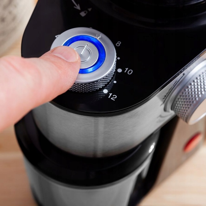 Elektryczny młynek do kawy żarnowy MK170 ELDOM czarny