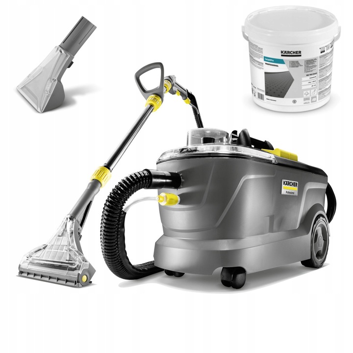 ZESTAW PIORĄCY ODKURZACZ KARCHER PUZZI 10/1 PLUS PROSZEK RM 760 10KG MEGA