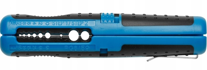 HOGERT UNIWERSALNY NÓŻ do ŚCIĄGANIA izolacji KABLI PRZEWODÓW 0,5-6mm2 RG6
