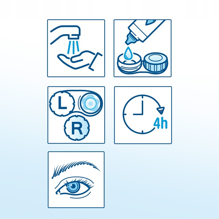 Płyn do soczewek kontaktowych Bausch + Lomb ReNu Advanced 100 ml