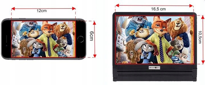 Ekran Powiększający Zoom do Telefonu Smartfona