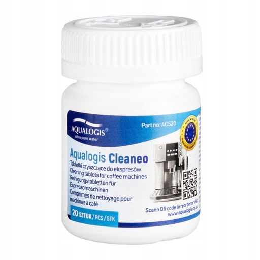 Tabletki Czyszczące Cleaneo Do Ekspresu Odtłuszczające Oryginalne 20