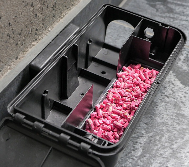 BARDZO SILNA TRUTKA NA SZCZURY I MYSZY GRANULAT BROMADIOLON STRONG 3KG