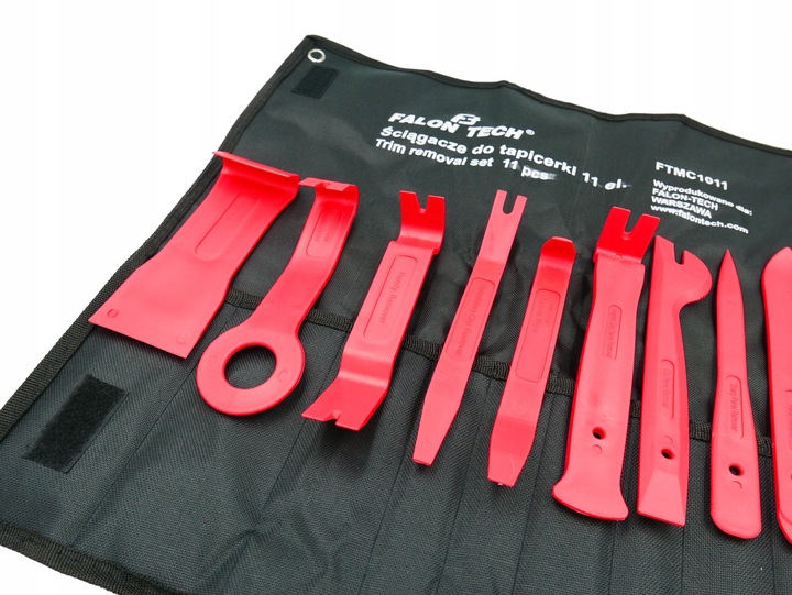 ŚCIĄGACZE DO TAPICERKI ZESTAW ŚCIĄGACZY ŁYŻKI 11el