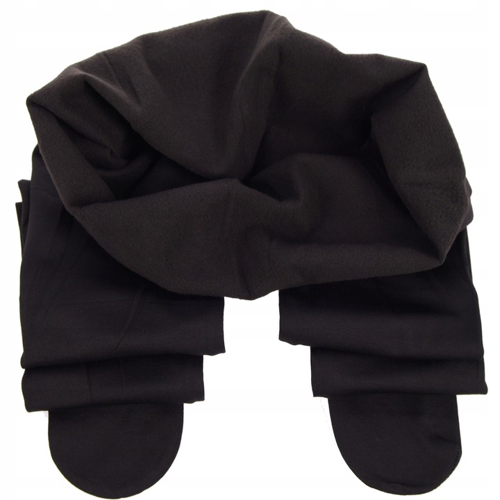 BAWEŁNA SATYNOWANA Rajstopy BEZSZWOWE kryjące OCIEPLANE POLAREM fenome