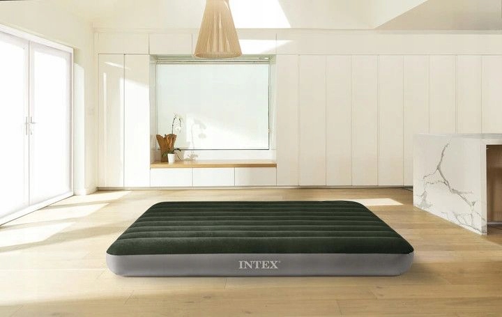 MATERAC DMUCHANY WELUROWY Z POMPKĄ INTEX 64779