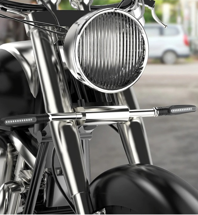 4x KIERUNKOWSKAZY 12 LED MOTOCYKL QUAD MIGACZ KIERUNKI DYNAMICZNE PŁYWAJĄCE