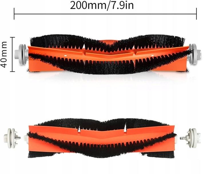 ZESTAW SZCZOTKI FILTRY ŚCIERKI DO XIAOMI MI ROBOT VACUUM MOP 1C MOP 2