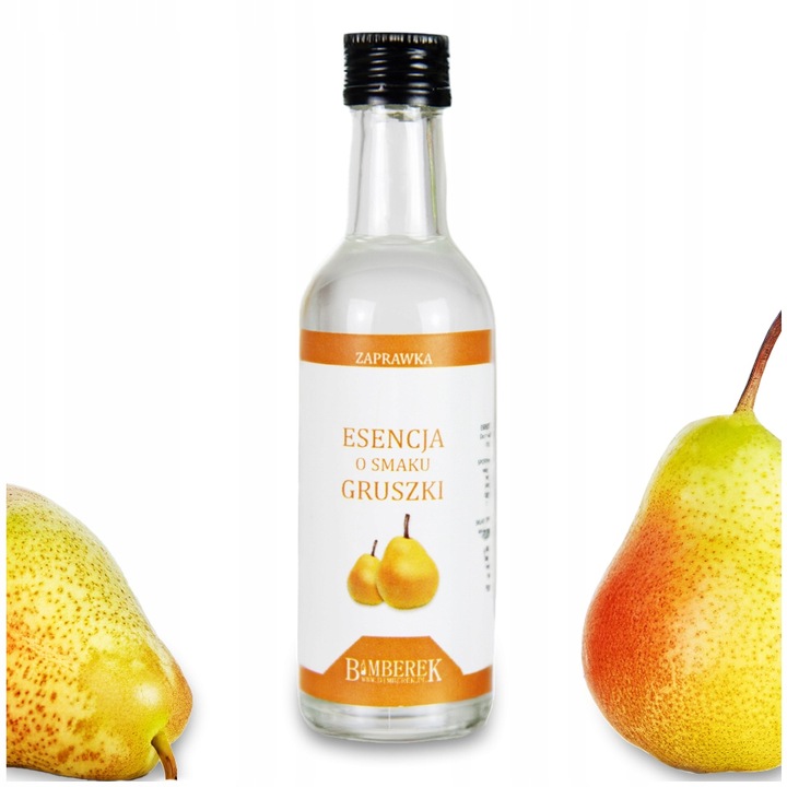 Zaprawka esencja o smaku GRUSZKI NA 16L BARDZO WYDAJNA domowy trunek likier