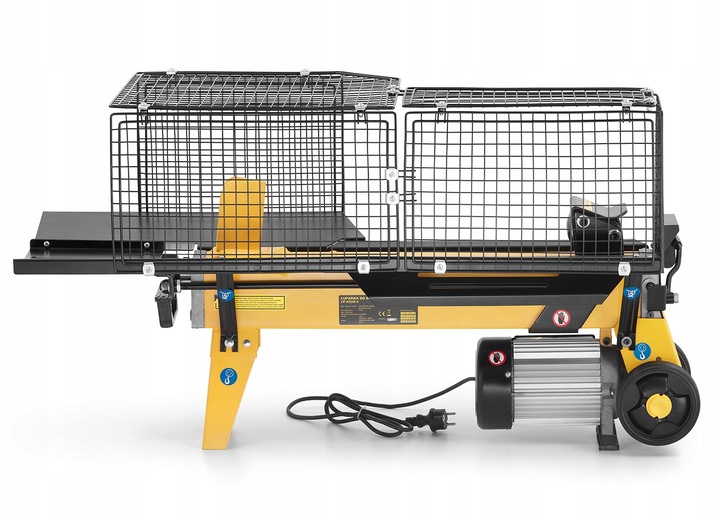 Łuparka hydrauliczna do drewna pozioma 10 ton HIGHER rębak na drewno