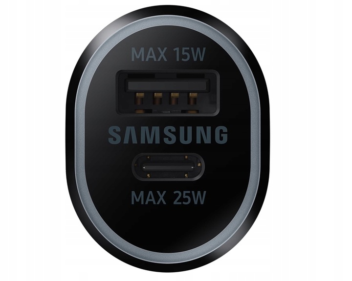 ŁADOWARKA SAMOCHODOWA SAMSUNG USB-A/USB-C 25W/15W