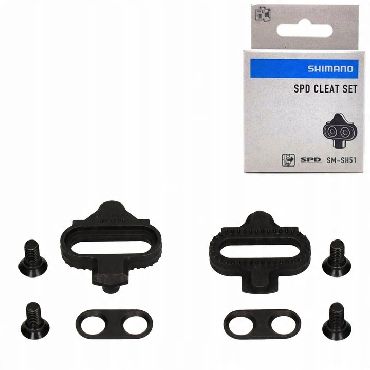 Shimano Bloki SM-SH51 MTB SPD do Pedałów BOX Oryginał