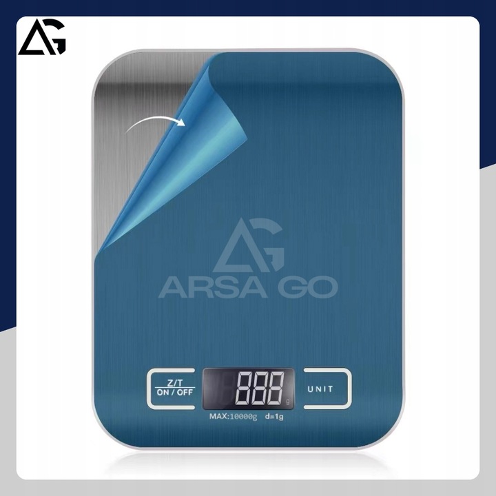 PRECYZYJNA WAGA KUCHENNA 10kg I 1g DOMOWA ELEKTRONICZNA TARA LCD BATERIE